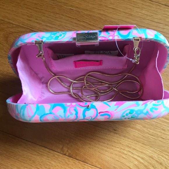 NWT LILLY PULITZER Lidia Minaudiere clutch - Picture 5 of 14